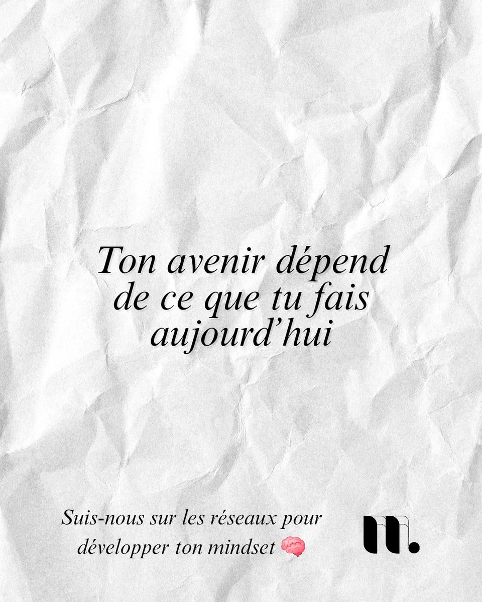 mindsethigh_'s tweet image. Travaille dès maintenant sur tes projets 🧠
