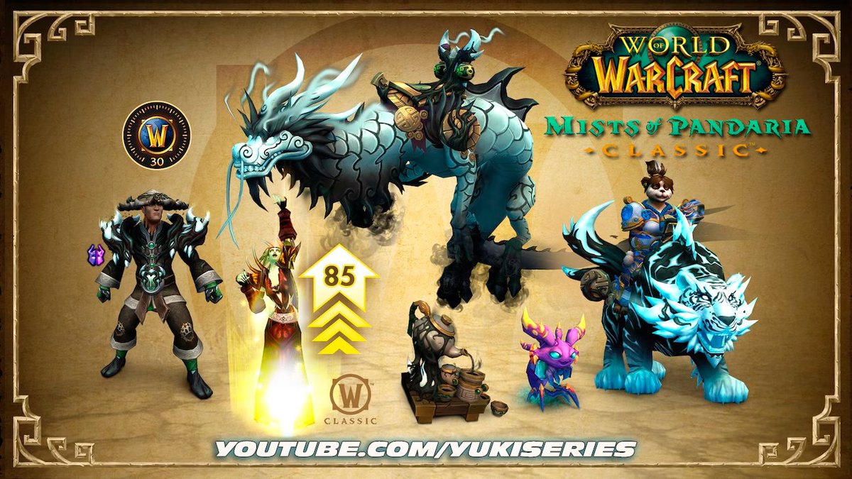 🐼 ¿Estáis preparados para volver a Mist of Pandaria el 21 de Julio? 🐼

No te pierdas este sorteo de UNA edición EPIQUISIMA de #MoPClassic, cortesía de <a href="/Warcraft_ES/">Warcraft ES</a> !!

🔁RT 
⚠️Follow <a href="/Yuki_Feral/">Yuki Feral</a>
⚠️Follow youtube.com/yukiseries
 
🗓️Fecha límite: 17/07/2025 (22h) #WoW_Partner