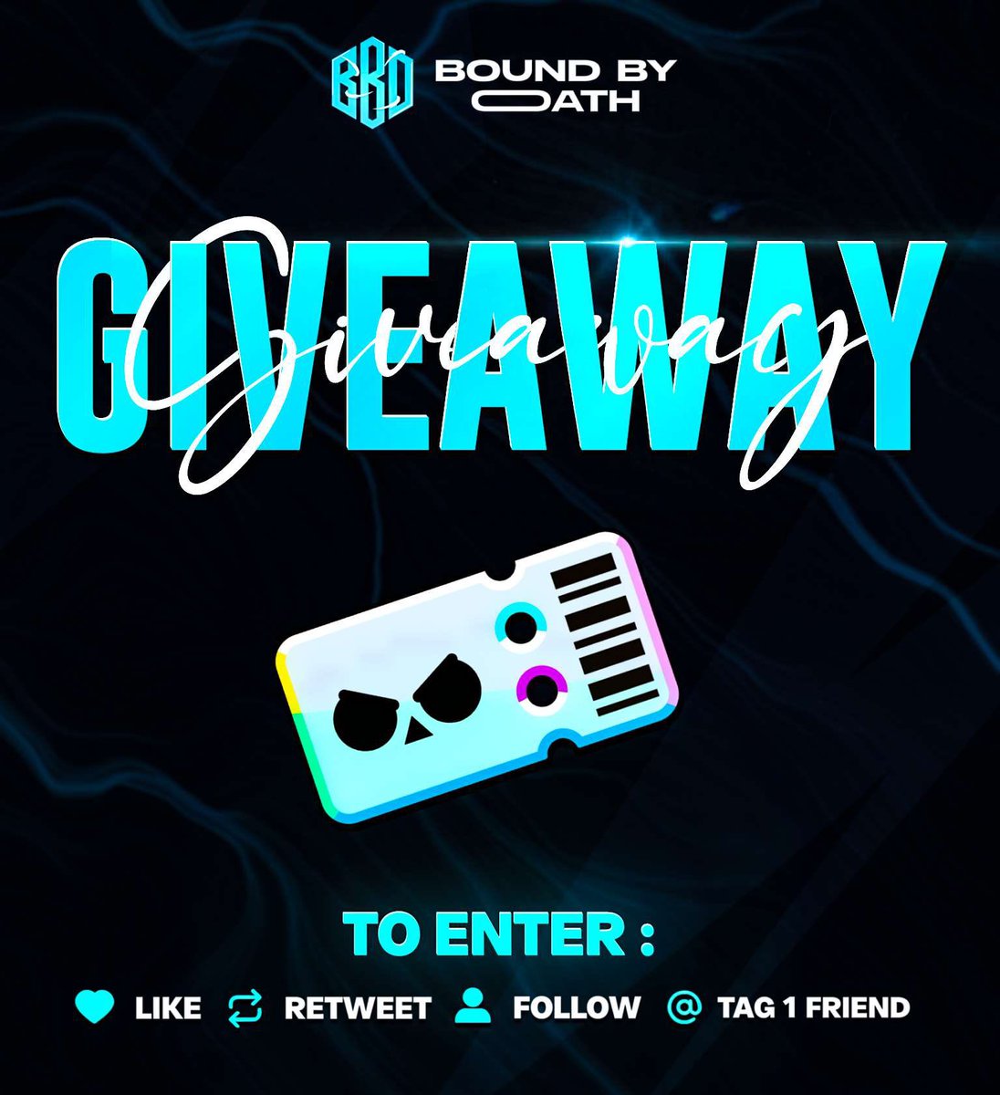 Bound By Oath (@boundbyoath_) on Twitter photo BRAWL PASS GIVEAWAY 🎁
To participate :
✅ Follow <a href="/BoundByOath_/">Bound By Oath</a>
❤️ Like
🔁 RT
👥 Tag 1 friend
Good luck 🙂 BRAWL PASS GIVEAWAY 🎁
To participate :
✅ Follow <a href="/BoundByOath_/">Bound By Oath</a>
❤️ Like
🔁 RT
👥 Tag 1 friend
Good luck 🙂