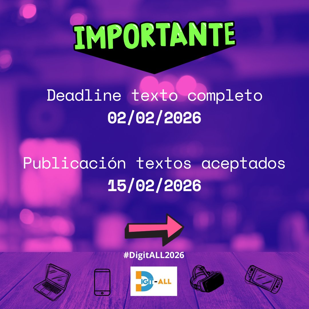 Congreso Digit-ALL tweet media