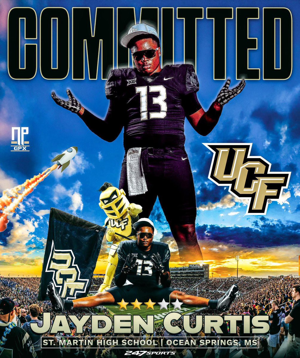 Huge congratulations to our very own Jayden Curtis on his commitment to UCF! #stingem 🐝🎉

#TheColony #ChargeOn