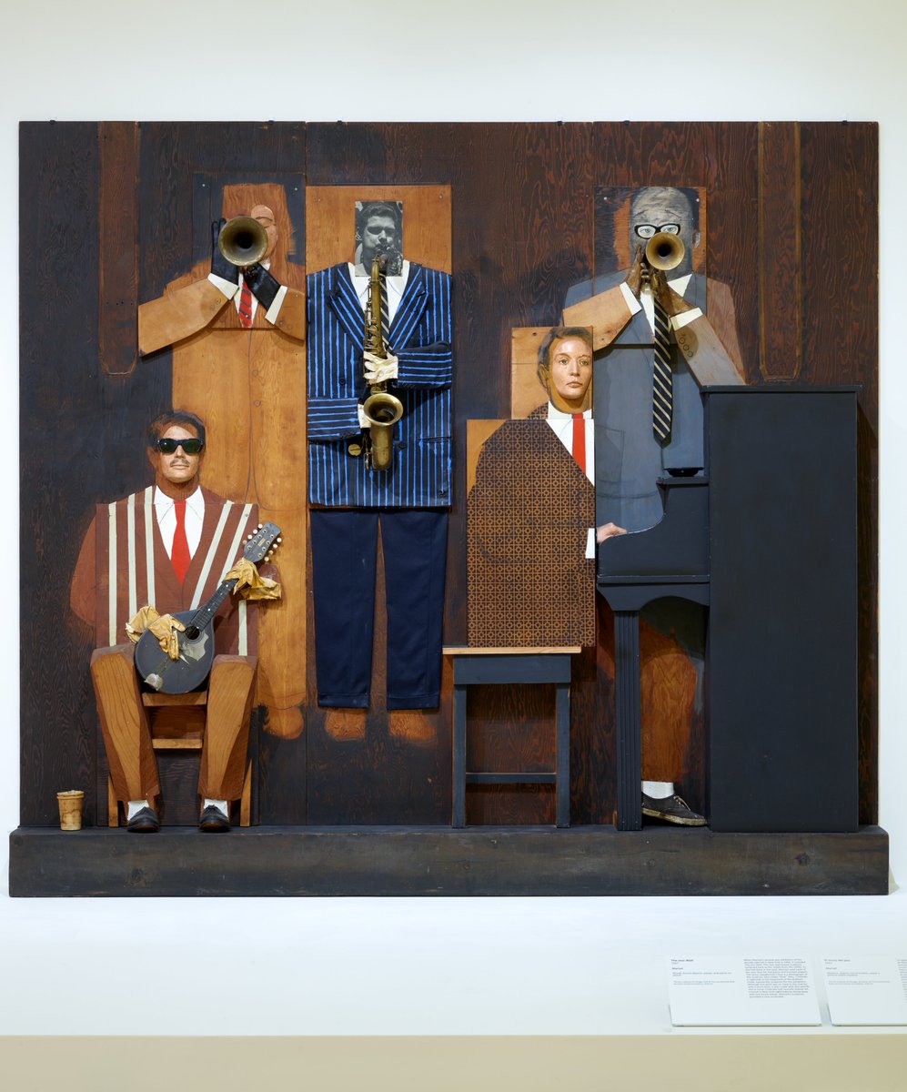 🎷 Bold, silent, and larger than life — Jazz Wall (1961) by Marisol captures the energy of a live performance in complete stillness.
⁠
🗓️ Closes July 6
🎫 Get your tickets at the link in bio!⁠
⁠
Presented by <a href="/BankofAmerica/">Bank of America</a> 

Community Support
<a href="/GDHCC/">GDHCC</a> 
#MarisolRetrospective