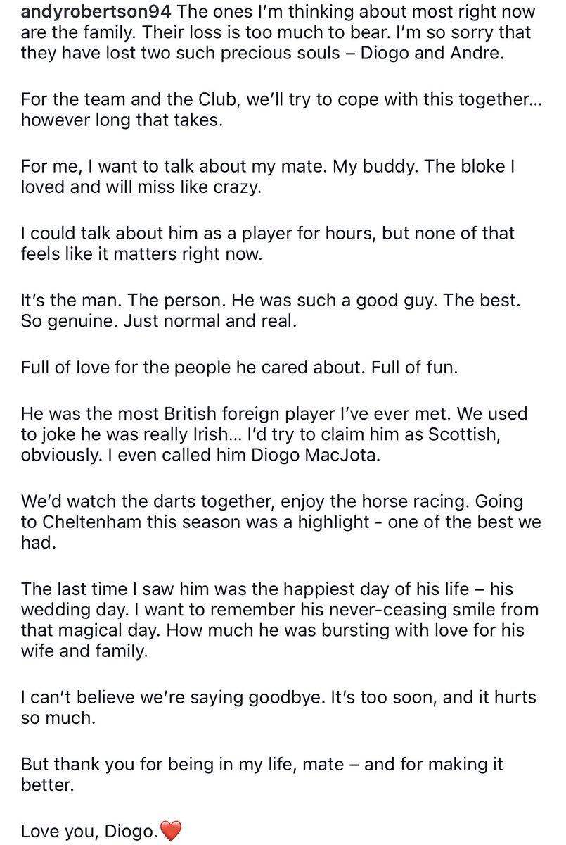 Slotoholic's tweet image. Andy Robertson on Instagram ❤️