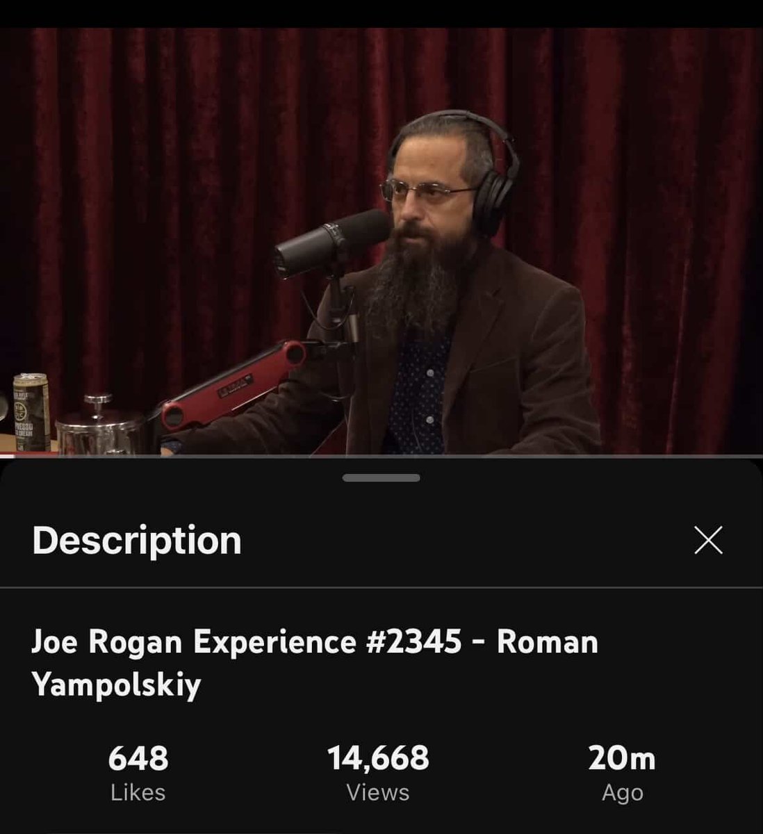 Crazy how many <a href="/joerogan/">Joe Rogan</a> podcasts are just rehashed appearances of guests I've had on my show first. No complaints.
