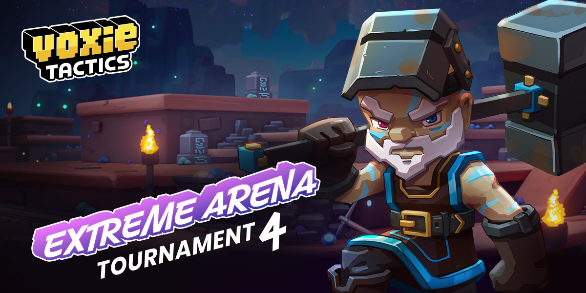 🚨 100,000 $VOXEL (~4,700 $USDT) up for grabs!

The Extreme Arena Tournament kicks off July 8 🗓️
Climb the 14-day leaderboard, battle for glory, and earn massive rewards 💰

Top 300 players win $VOXEL!

Check out our blog post for details + ranks &amp; prizes!
voxies.io/news/news-deta…