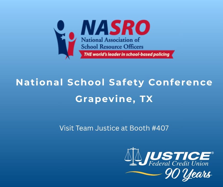 JusticeFederal's tweet image. Justice Federal is proud to support @NASRO at their 2025 conference in Grapevine, TX! Stop by Booth #407 to meet our team members, Marquita Blevins &amp;amp; Alice Gladden. Here's to safer schools &amp;amp; stronger communities! 💙 #NASRO #SchoolResourceOfficers #JusticeFederal #LawEnforcement