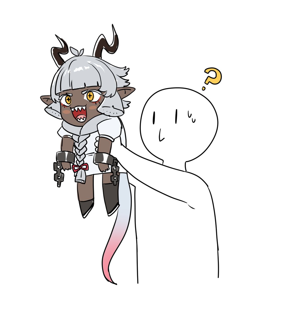 Ek9000art's tweet image. What is happening!!!?
#dragongirl #characterdesign #meme