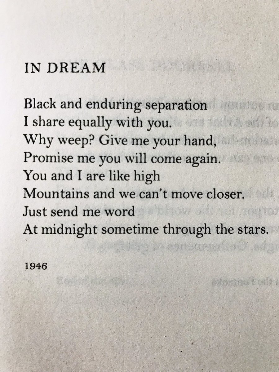 Anna Akhmatova, translated from the Russian by D.M. Thomas in Akhmatova Poems (Everyman, 2006).