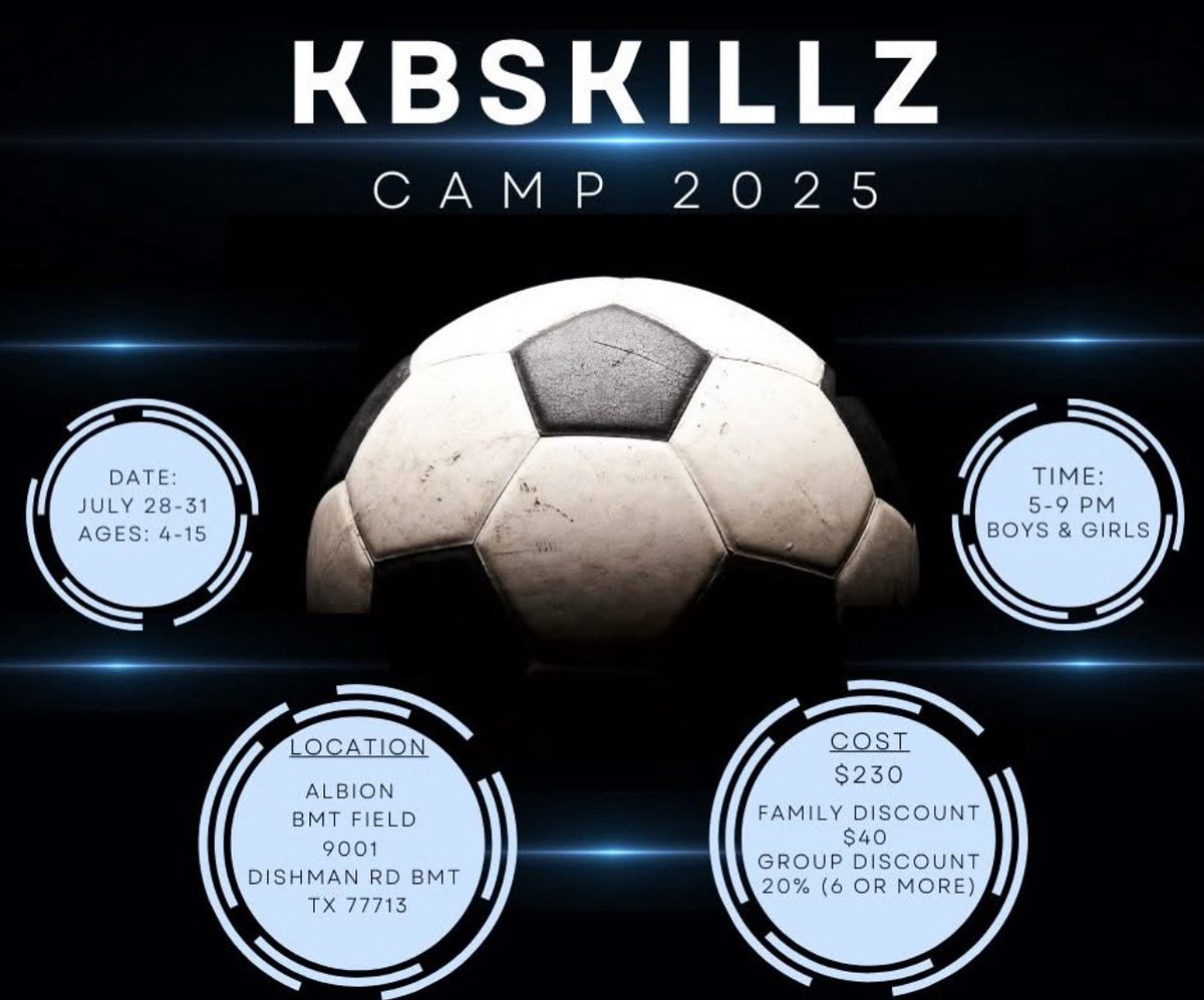 SUMMER IS CAMP TIME!!

Pick a couple or do them all but don’t miss out on these great opportunities to take your game to the next level. Register now‼️⚽️‼️

⚽️Better Never Stops⚽️
#cultureofdevelopment #playCPAsoccer