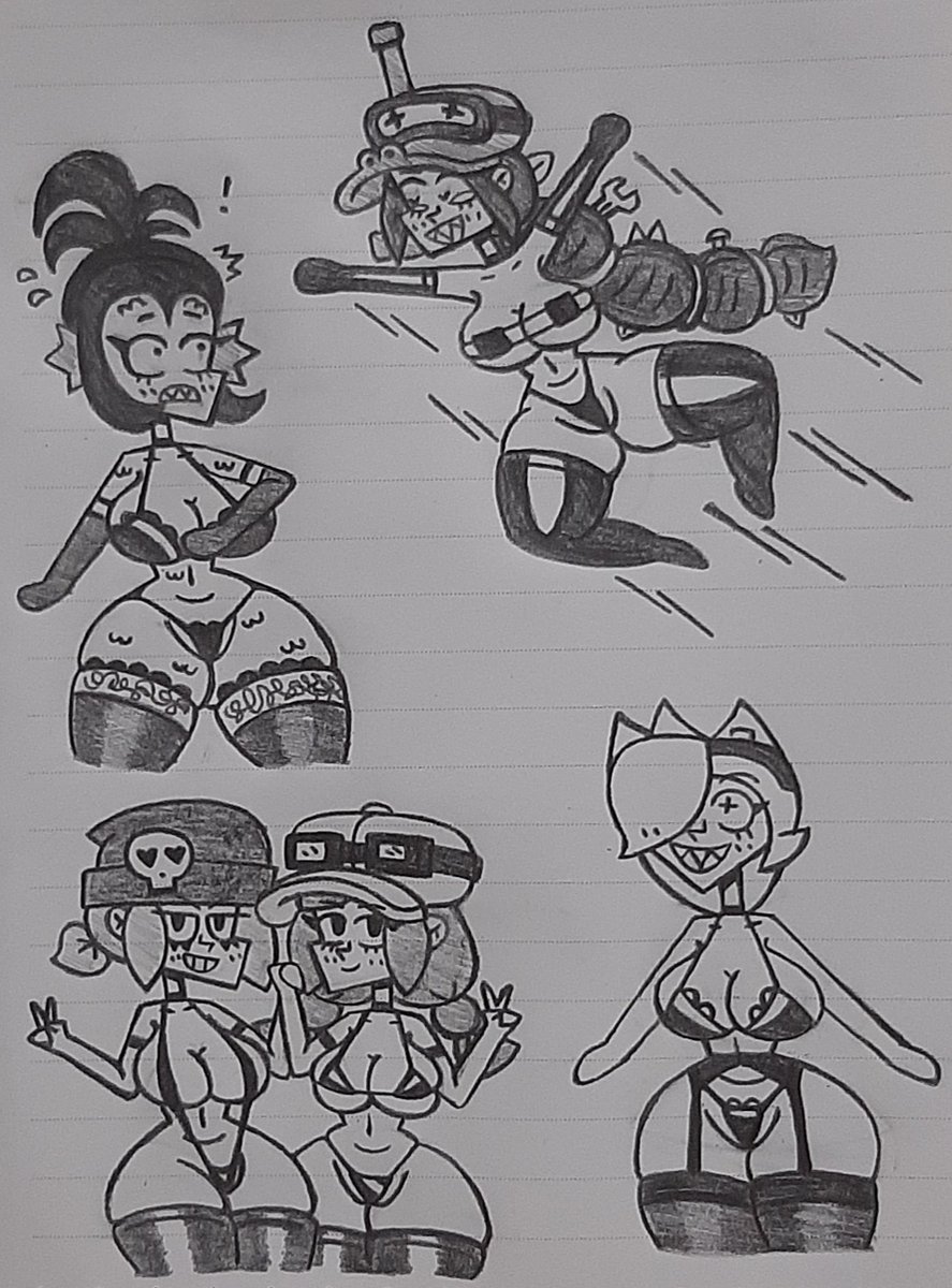 Draw a Penny Jessie Colette Willow Alli~
畫個佩妮 潔西 葛蕾特 葳洛 愛莉～
#BrawlStars #BrawlStarsArt #brawlstarsfanart