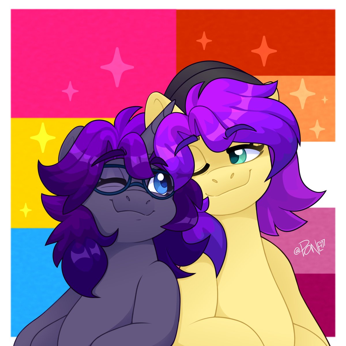 Pride Couple YCH comms from Discord
