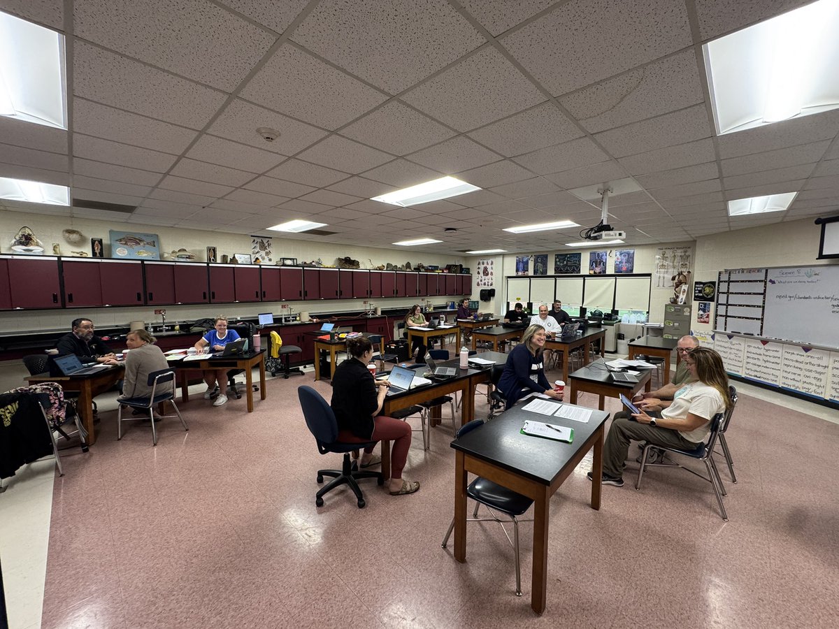 RalstonK's tweet image. What do you do in the summer anyway? The learning started for our teachers day 1 of summer, capital project meetings are rolling, cell phone discussions, PD planning….we do LOTS in the summer! #BKP #SCCARES
