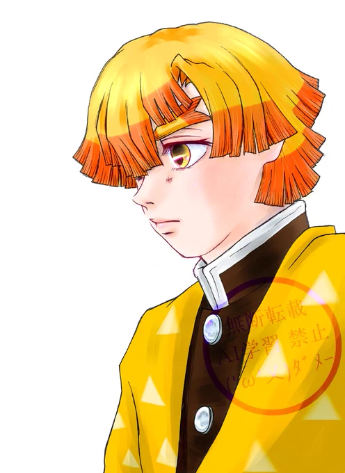 以前 描いてた憂い顔の 少しだけ手直しシマシタ… これから先が 辛ぁ(›'-`‹ )
