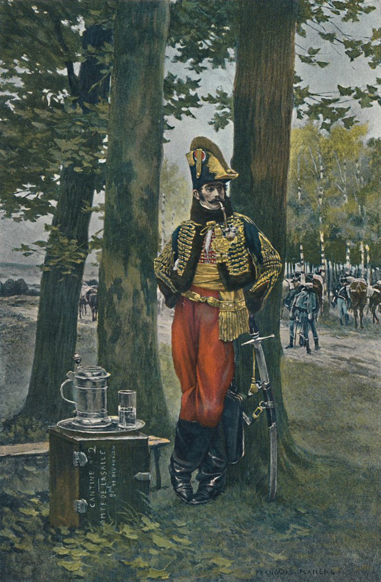 On this day in 1809 General Antoine Charles Louis de Lasalle was killed in action during the battle of Wagram.

One of Napoleon’s most colorful cavalry commanders, Lasalle died as he had lived (leading his troops from the front).

Lasalle is buried in Invalides (Paris).
