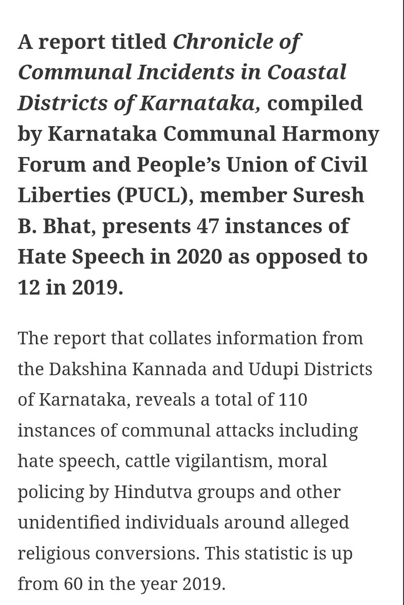 Shaad_Bajpe's tweet photo. Hate speeches/crimes have been haunting Mangalore for ages but still our Govt and bureaucracy have shown no interest in uprooting the real perpetrators. You cannot maintain law and order without stopping hate speeches.
#JusticeForMangaloreMuslims
#SITProbeForAshrafRahiman https://t.co/y7poHRr42a