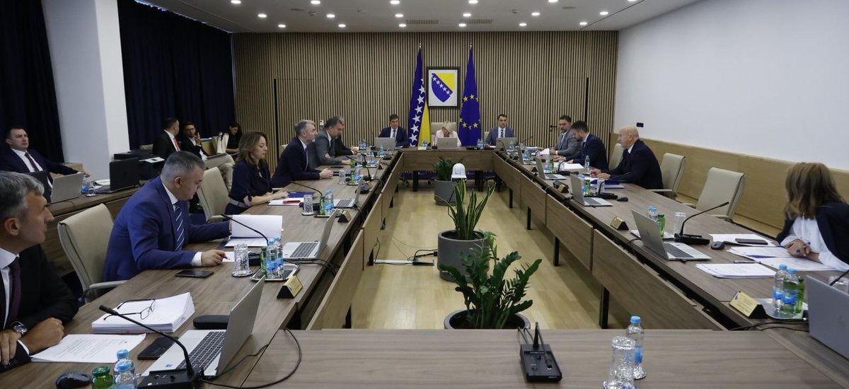 #VMBiH usvojilo Strategiju za integrirano upravljanje granicom u #BiH (2025-2029) i Akcijski plan za njezinu provedbu. Ovim se ova oblast usklađuje s pravnom stečevinom #EU
Više o 83. sjednici 👉shorturl.at/REF8c