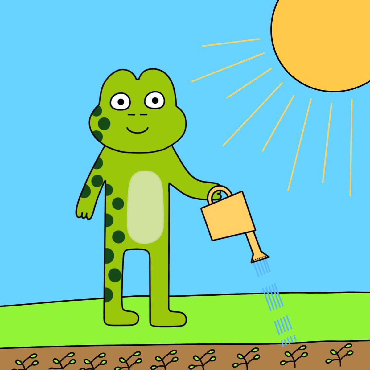 We will surely grow to something great this summer #FROGGER