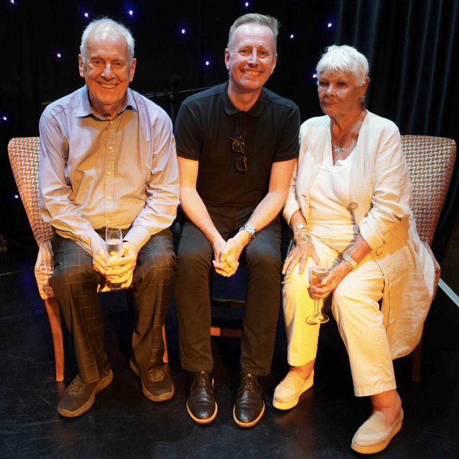 As friends are saying, I know there are many pics such as mine from Tuesday’s epic event at The CAA getting posted today! 🤩

An absolutely amazing afternoon with Dame Judi Dench &amp; the fabulous Gyles Brandreth 👏🏻

Well done to my colleagues who organised it so brilliantly! 🥂✨xx