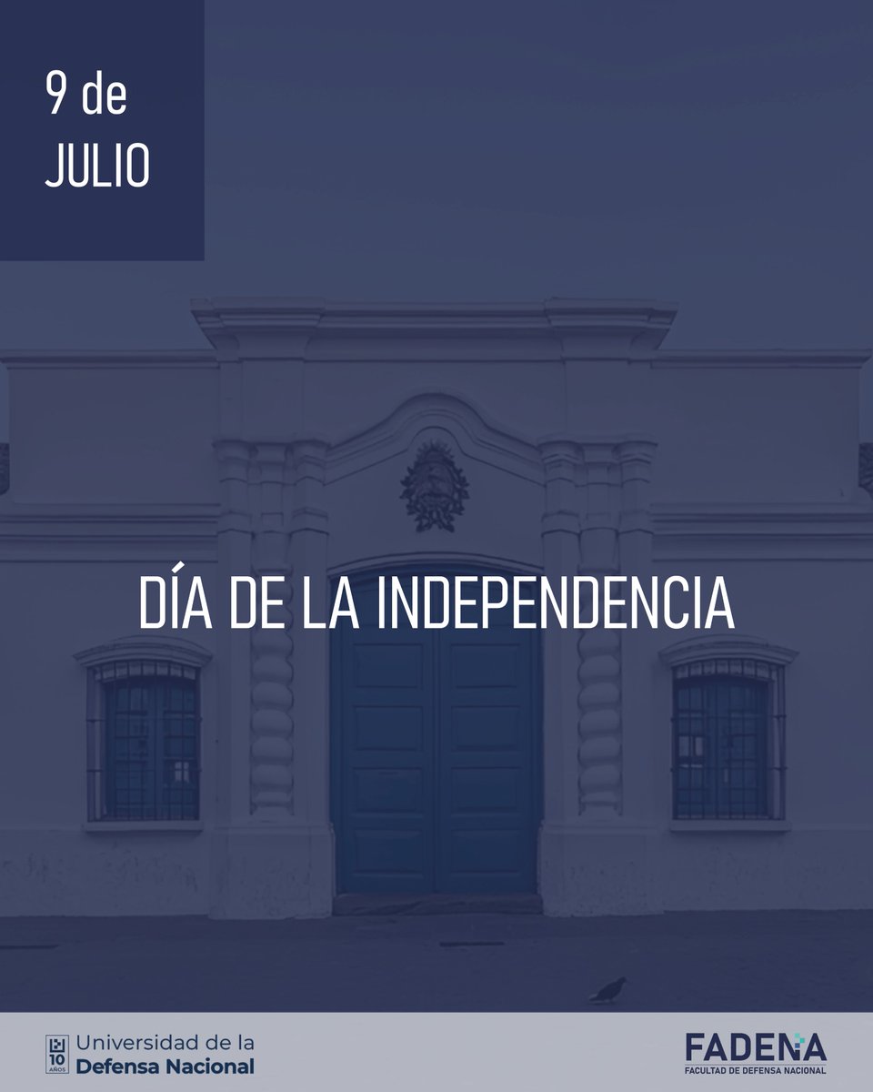 🔹 9 de Julio
- Día de la Independencia 

¡Feliz día! 🇦🇷