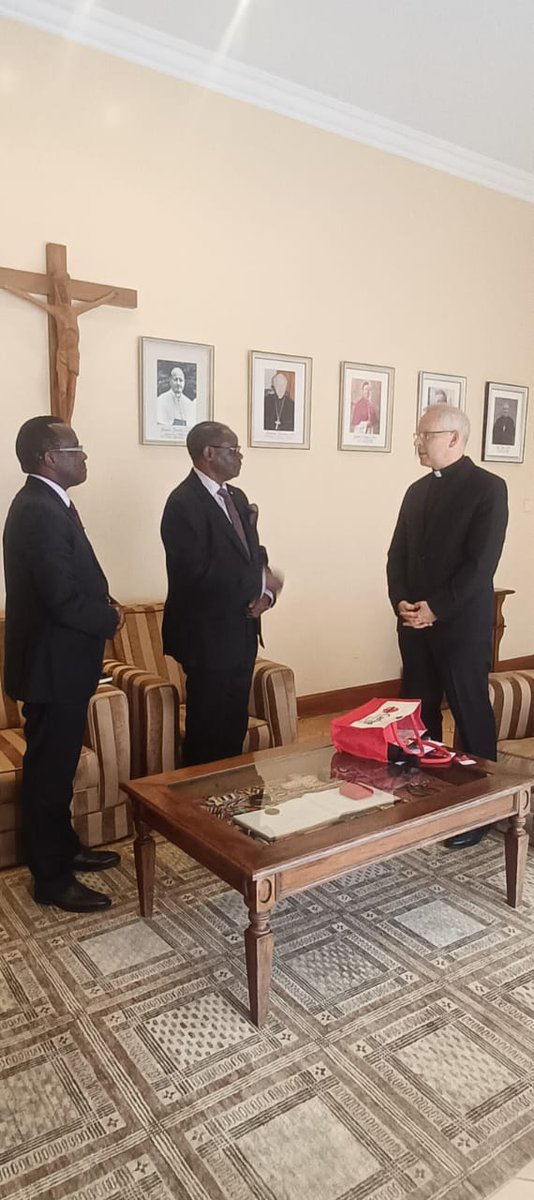 Today, Our Chairman of the Board of Directors CPA Patrick Kinyori, our C.E.O <a href="/DMukaru/">David Mukaru</a> and RM Institutional Banking, Sr. Beatrice Pamba paid a courtesy call to H.E. Archbishop Hubertus Matheus Van Megen, Apostolic Nuncio to Kenya.
