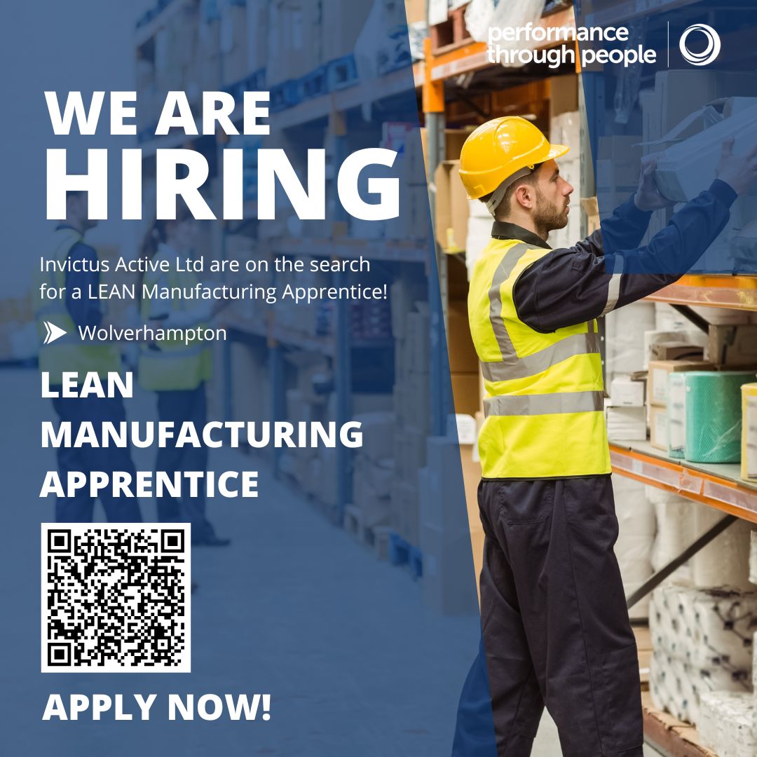 Performance Through People (@ptptraining) on Twitter photo 🚨 HIRING! 🚨
Invictus Active Ltd is on the lookout for a LEAN Manufacturing Apprentice to join their team in Wolverhampton!
📍Wolverhampton
🔗ptp-training.co.uk/vacancies/lean…
Need more info?
📞 Call us on: 01922 651100
📧 Email: ptprecruits@ptp-training.co.uk
#Apprenticeship 🚨 HIRING! 🚨
Invictus Active Ltd is on the lookout for a LEAN Manufacturing Apprentice to join their team in Wolverhampton!
📍Wolverhampton
🔗ptp-training.co.uk/vacancies/lean…
Need more info?
📞 Call us on: 01922 651100
📧 Email: ptprecruits@ptp-training.co.uk
#Apprenticeship