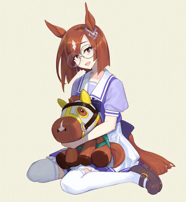 Hi,overseas trainers, I would like to introduce you to Ikuno Dictus, my favorite uma. She strikes the perfect balance of iron will and gentleness. You may think she is serious at first glance, but the more you get to know her, the more you will realize her cuteness! #umamusume
