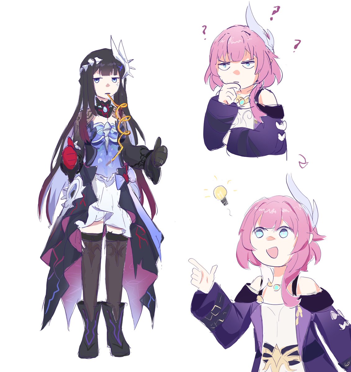carpp20's tweet image. idk
#cyrene #hysilens #HonkaiStarRail