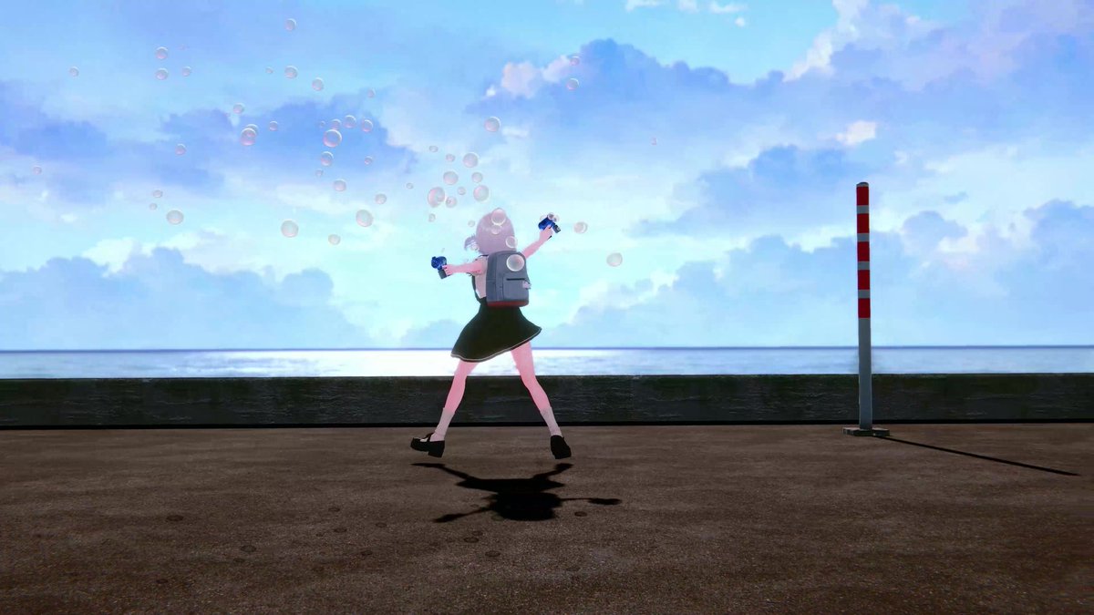 비눗방울 만드는 소녀의 이야기가 계속되길