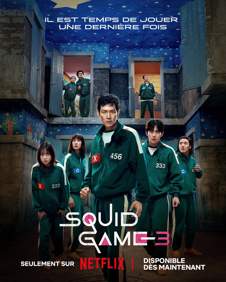 NetflixFR's tweet photo. 🦑 SQUID GAME TOP 1 MONDE 🦑

La première série Netflix à se classer TOP 1 dans TOUS les pays dès sa sortie ! https://t.co/VPEcQyiitm