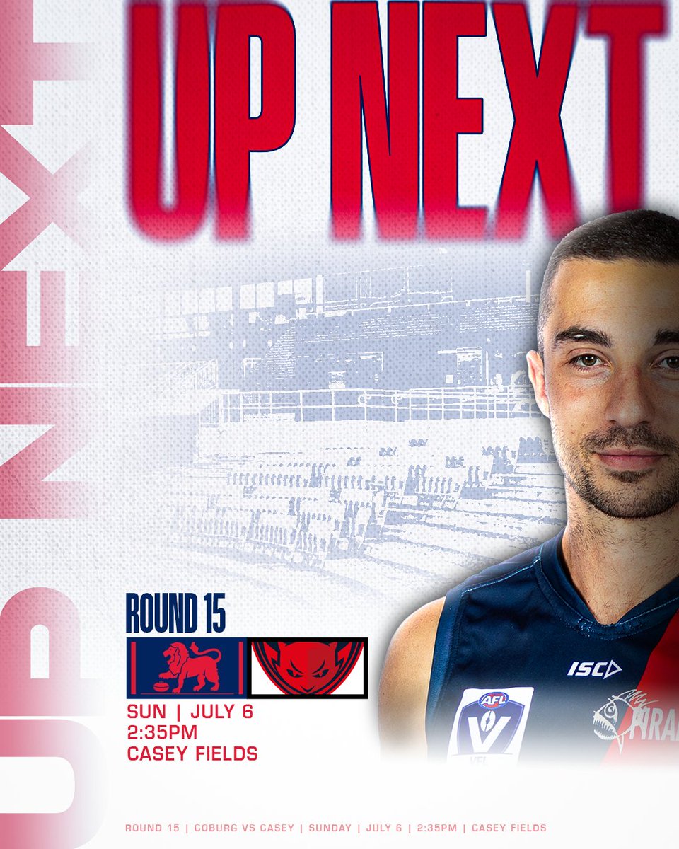 Up Next: Casey away 🦁🫡