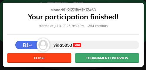 yida (@yida_111) on Twitter photo Today is an early end
But there are a lot of people playing cards now
<a href="/monad_xyz/">Monad ⨀</a> <a href="/monad_zw/">Monad 华语社群</a> <a href="/Monad_APAC/">Monad APAC</a> Today is an early end
But there are a lot of people playing cards now
<a href="/monad_xyz/">Monad ⨀</a> <a href="/monad_zw/">Monad 华语社群</a> <a href="/Monad_APAC/">Monad APAC</a>