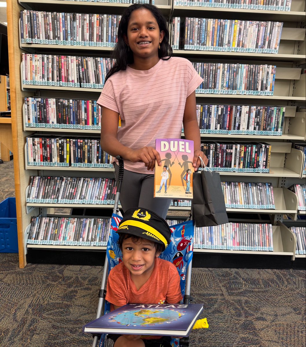 northvillelib's tweet photo. So far, there have been about 600 total online registrants for Summer Reading and we’re about halfway through the challenge!
Congrats to more of our finishers! Northville has seen a ton of readers complete the challenge and pickup their prizes! Will you be one of them? https://t.co/wJ5L5BE351