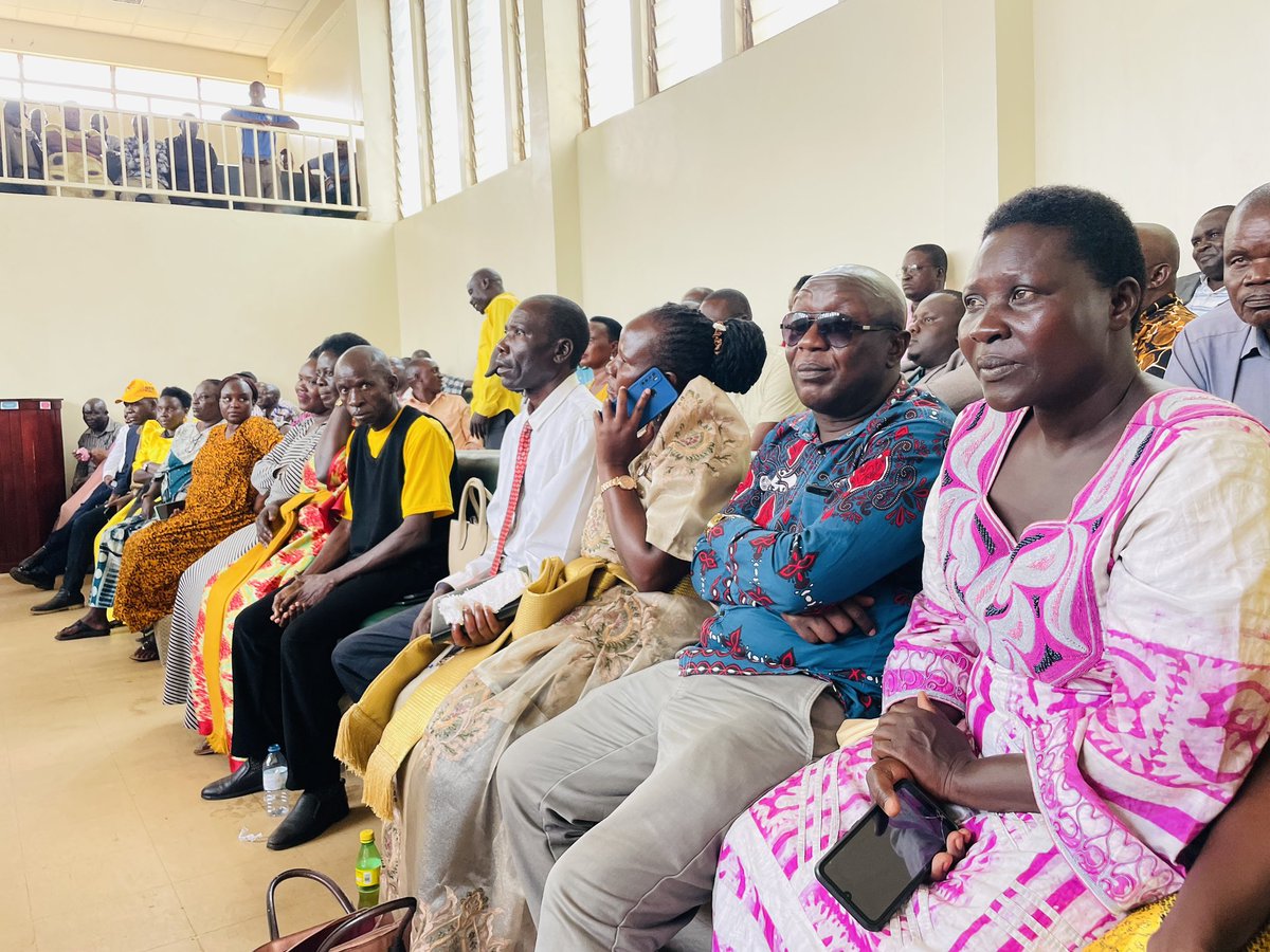 AmulaAlbert's tweet image. The District security committee Tororo together with NRM office Tororo and the Bukedi South regional police held an engagement with aspiring MPs and District chairpersons of Tororo with a call for a seamless and peaceful NRM primary election.
@PoliceUg
@NRMOnline
