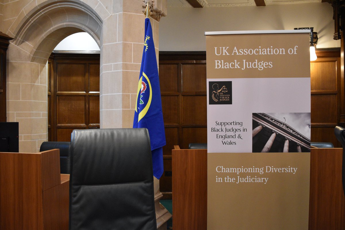 UKSupremeCourt's tweet image. On Tuesday, the UK Association of Black Judges held its launch event at the Supreme Court.
Tribunal Judge Cordella Bart-Stewart OBE welcomed attendees to the event, outlining the Association's aim of an inclusive and representative judiciary.