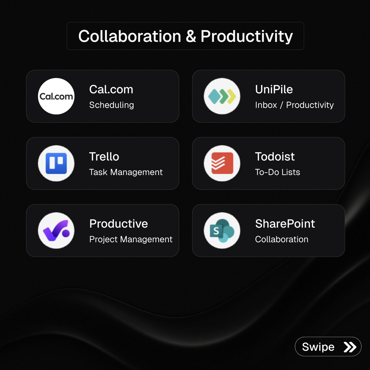 katibmoe's tweet image. Pica just got even more powerful 🔥
We’ve launched 25 new integrations in the last 60 days – making it easier than ever to connect to the tools you already use and love
Plug into platforms like @webflow, @n8n_io, @gumloop_ai, @bluesky, @typeform, @deepseek_ai, @browserbasehq,…
