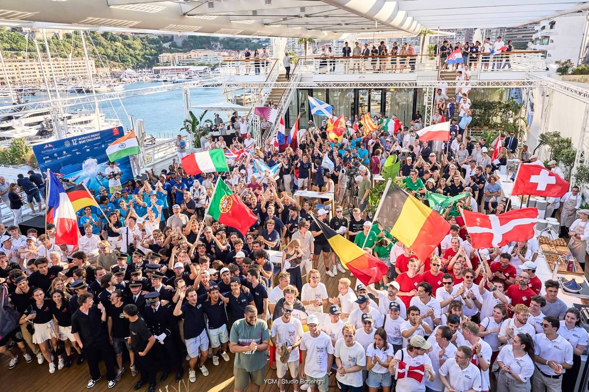 yachtclubmonaco's tweet photo. #MEBC2025 ⛵ Retour en images sur les moments forts de la cérémonie d'ouverture du 12° Monaco Energy Boat Challenge 🎉
#EnergyBoatChallenge #monaco #yachtclubmonaco https://t.co/DLVlEG8soR