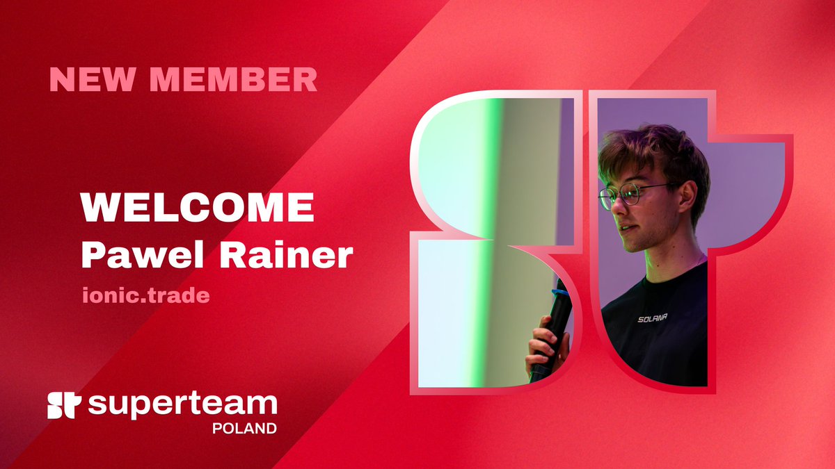 Let’s welcome <a href="/pawel_rainer/">Pawel Rainer</a> 👋

Algo trader turned infra nerd. One of the first to help shape the Solana scene in Poland 🇵🇱 - before it was cool.

Spent the last year building trading bots on Solana and became one of the top 100 traders on pump.fun moving over $20M