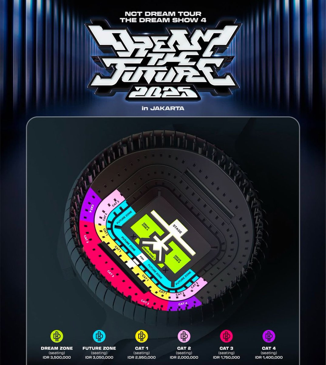 blizztix's tweet photo. 📍Jasa War Tiket NCT Dream TDS 4 in Jakarta🇮🇩

━ Use customer personal data 
━ Self Payment/Pay with @blizztix
━ Gensale
━ Fee (185k/tix)
━ Limited slot
━ Trusted💯

#NCTDREAM #THEDREAMSHOW4 #DREAMTHEFUTURE 
#NCTDREAM_THEDREAMSHOW4_JAKARTA
#TDS4INJAKARTA #TDS4INJKT https://t.co/bBIg11jTND