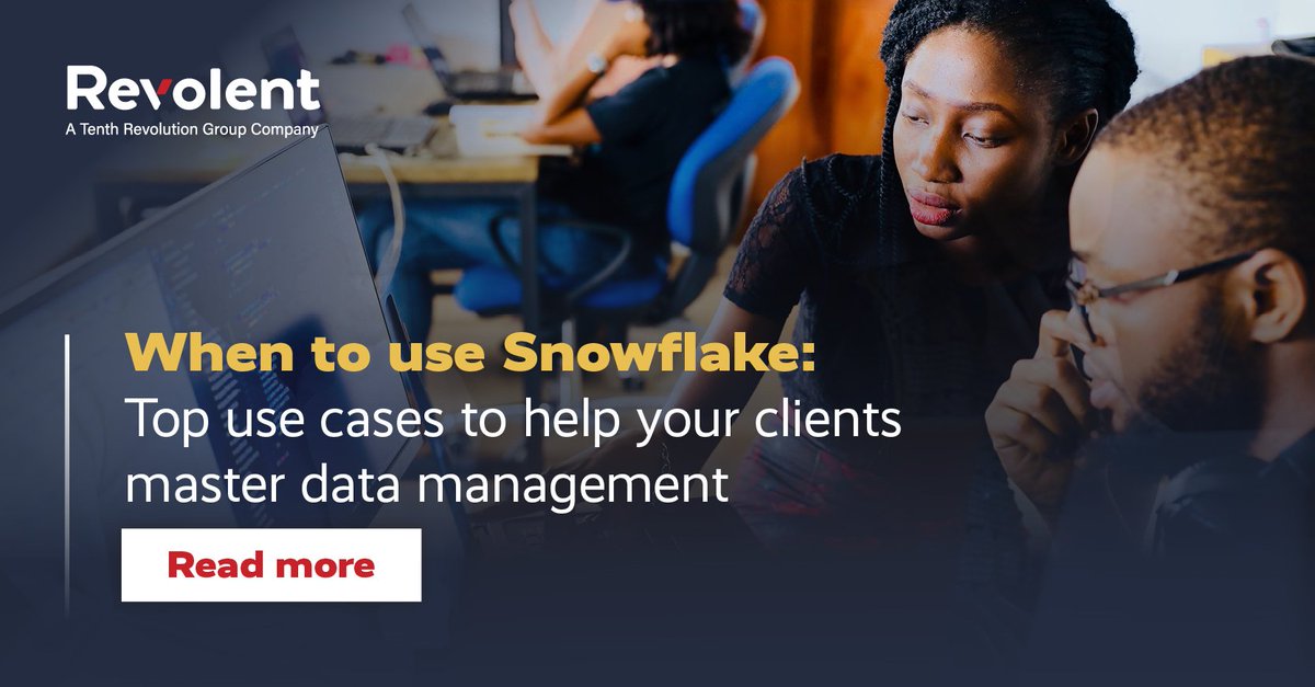 Helping your customers adopt Snowflake? 

Explore real-world use cases that show how businesses are building smarter data solutions for their clients. 🚀

Read the blog: eu1.hubs.ly/H0ltVsq0

#Snowflake #DataCloud #CustomerSuccess #RevInsights