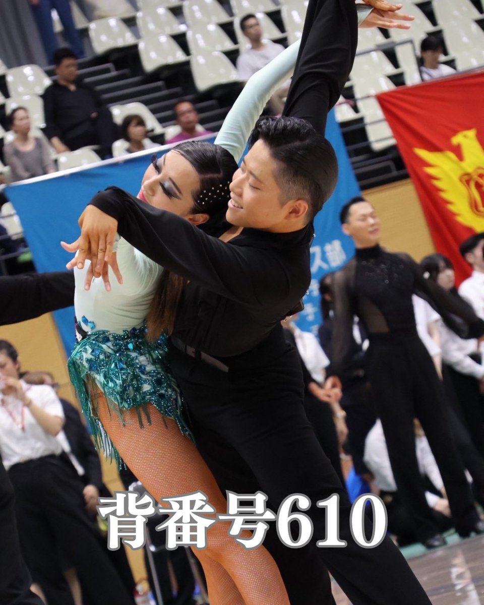 【夏全選手紹介】⑦ 背番号610
三浦遥大・西村恵衣組

Q.「大阪行ったら何したい？」

串カツ、たこ焼きを食べ歩きしたいはるとさん！🐙美味しい抹茶スイーツ食べたいめいちゃん💖🍵🌿たくさん食べて、フロアで1番輝いくことでしょう✨2人の美しいダンスを見逃すな🤩