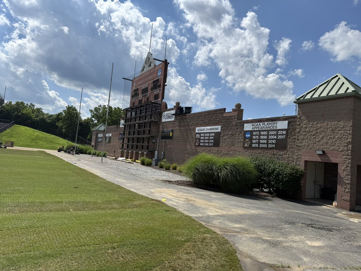 RandomSportsGem's tweet image. Lehigh University’s Goodman Stadium in Bethlehem, Pennsylvania!