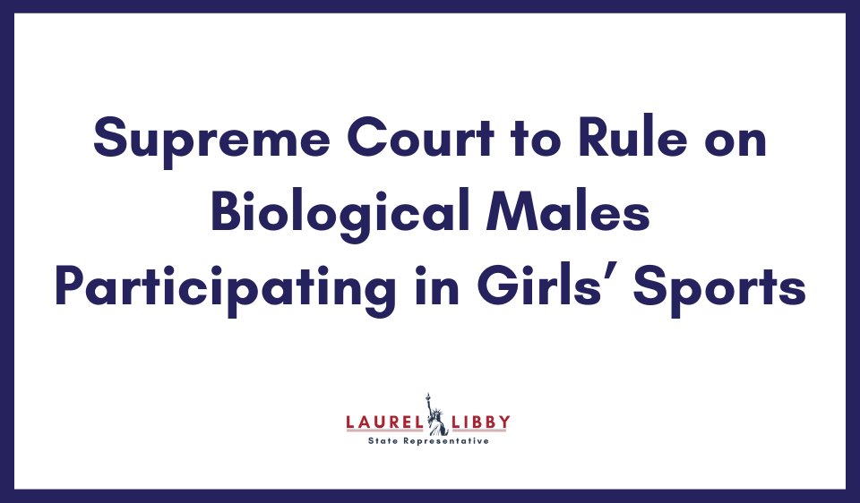 laurel_libby's tweet image. 🚨BREAKING🚨 The Supreme Court is taking up cases from West Virginia and Idaho, regarding biological males participating in girls' sports.
Our girls deserve a fair, safe, and level playing field, and it's time for the highest court in the land to weigh in!