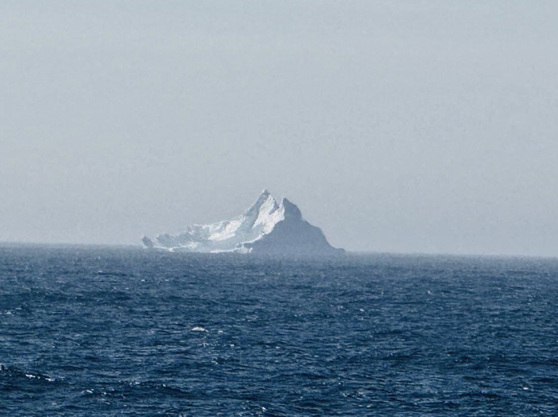 captamarnath's tweet image. An iceberg at sea. Labrador sea, Eastern Canada
