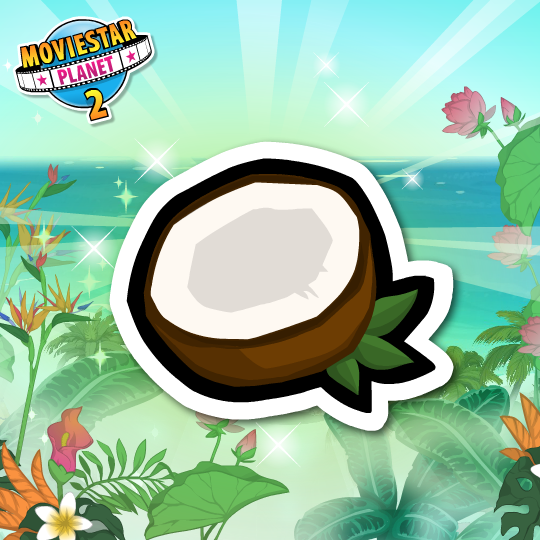 MSP_world's tweet image. How much do you like coconuts? Hopefully, enough! 🥥🌴 MSP2 has transformed into a coconut-filled oasis, and if you collect enough to rank in the top 500 at the end of the event, you’ll earn a tropical badge! 🏆🌺 #MovieStarPlanet2 #Event