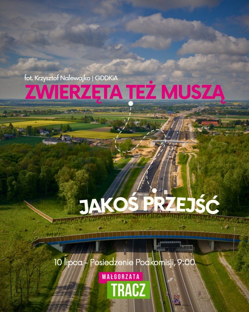 📢 Zwierzęta też muszą jakoś przejść!

💚 10 lipca odbędzie się kolejne posiedzenie Podkomisji ds. dobrostanu zwierząt gospodarskich i ochrony produkcji zwierzęcej w Polsce oraz zwalczania chorób zakaźnych, której jestem przewodniczącą 🌻

👉 Wspólnie z organizacjami