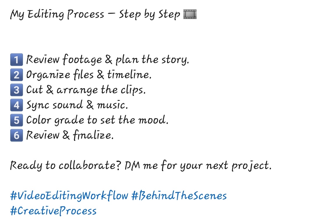 27f950efeacf401's tweet image. #VideoEditingWorkflow #BehindTheScences
#CreativeProcess