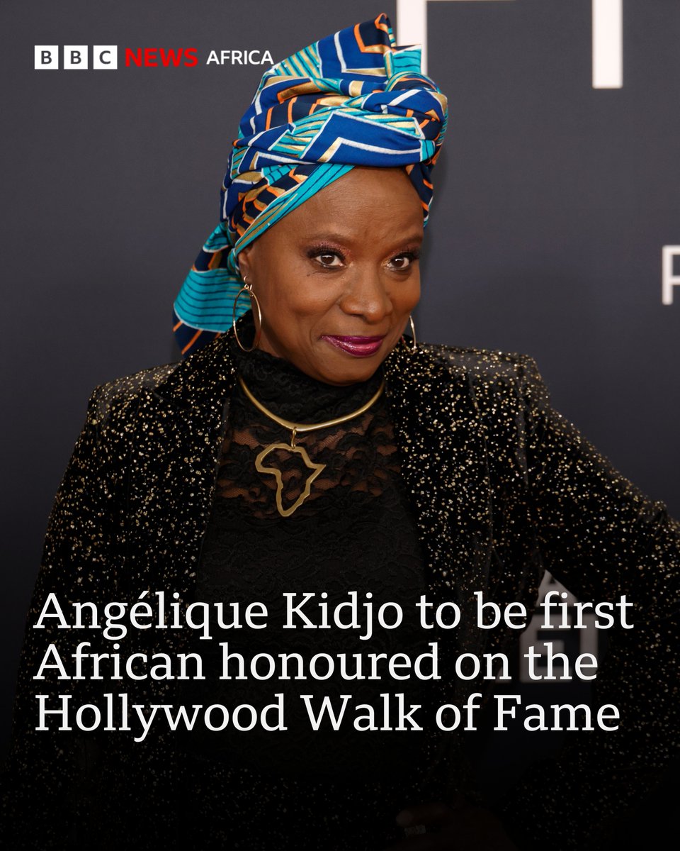 Grammy Award-winning singer Angélique Kidjo will formally receive her star in Hollywood later this year. 

The Beninoise-French musician known for her voice and electric stage presence is being honoured in the Recordings category.