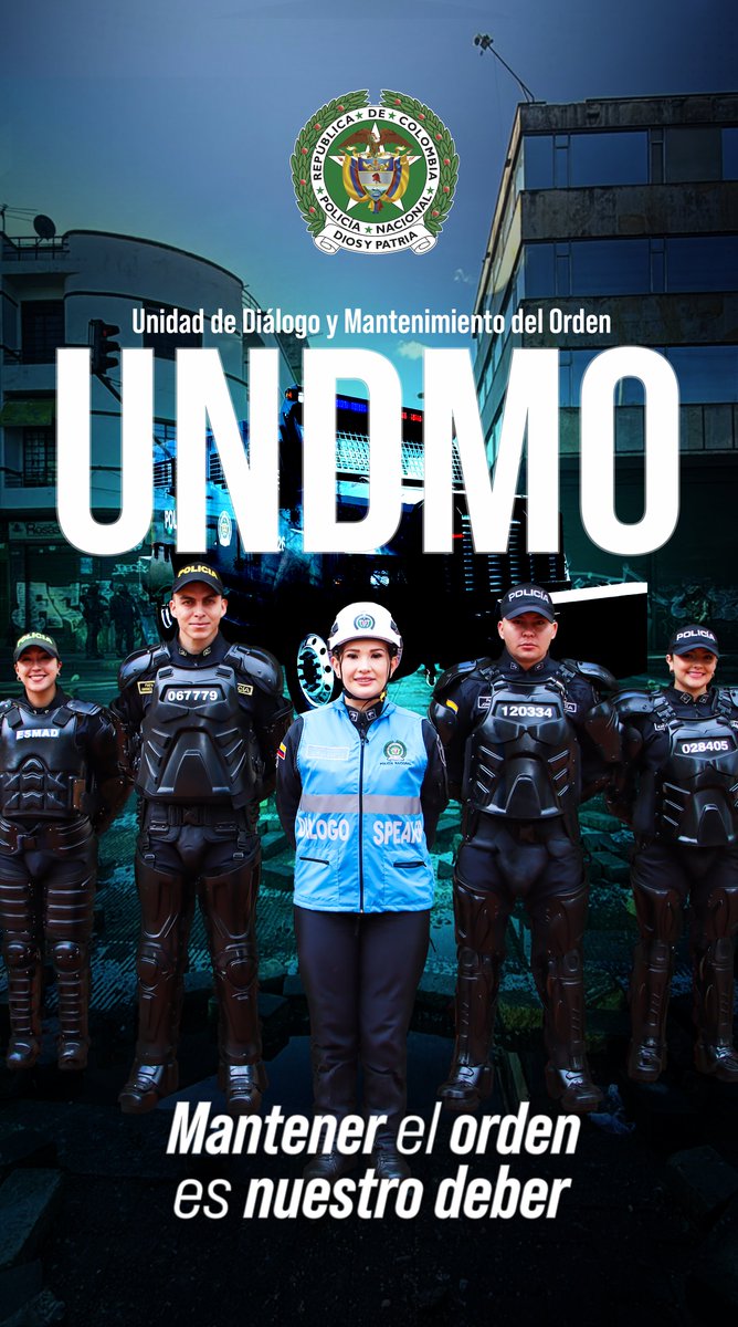 #UNDMO | ¡Porque el orden no es solo una meta, es una responsabilidad que asumimos con honor!

Con compromiso, respeto y vocación de servicio, trabajamos cada día para proteger los derechos de todos, construir puentes de entendimiento y garantizar la Paz. #ServicioDePolicía👮🏻‍♂️🛡️👮🏼‍♀️