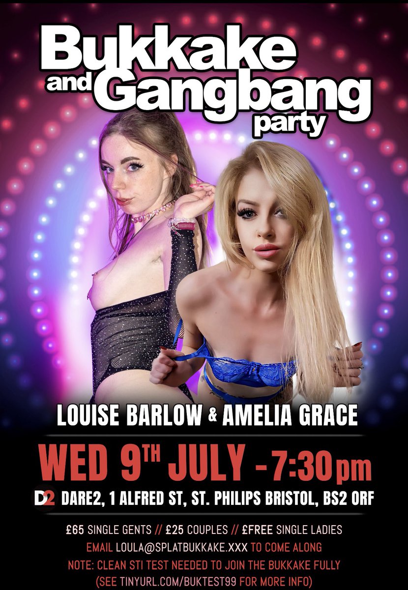 Splatbukkake.xxx (@splatbukkake) on Twitter photo Get ya sexy self to Dare2, Bristol! Next week!
<a href="/LouisebarlowXO/">Louise ๐ซ</a>
<a href="/Miss_Amelia_/">Amelia Grace ๐</a>
Hosted by <a href="/loulalouxxx/">loulalouxxx</a>
blog.ukxxxpass.xxx/events/bristolโฆ
Certs/tests required for OWO!
Loula@splatbukkake.xxx or dm to book!
<a href="/Splatbukkakefa2/">Splatbukkakefanpage</a> <a href="/ThomPeeping/">Peeping Thom</a> <a href="/PrincessNikki5/">Princess Nikki</a> <a href="/Gangbangnation/">GangBangNation</a>
<a href="/loulalouxxx/">loulalouxxx</a> Get ya sexy self to Dare2, Bristol! Next week!
<a href="/LouisebarlowXO/">Louise ๐ซ</a>
<a href="/Miss_Amelia_/">Amelia Grace ๐</a>
Hosted by <a href="/loulalouxxx/">loulalouxxx</a>
blog.ukxxxpass.xxx/events/bristolโฆ
Certs/tests required for OWO!
Loula@splatbukkake.xxx or dm to book!
<a href="/Splatbukkakefa2/">Splatbukkakefanpage</a> <a href="/ThomPeeping/">Peeping Thom</a> <a href="/PrincessNikki5/">Princess Nikki</a> <a href="/Gangbangnation/">GangBangNation</a>
<a href="/loulalouxxx/">loulalouxxx</a>