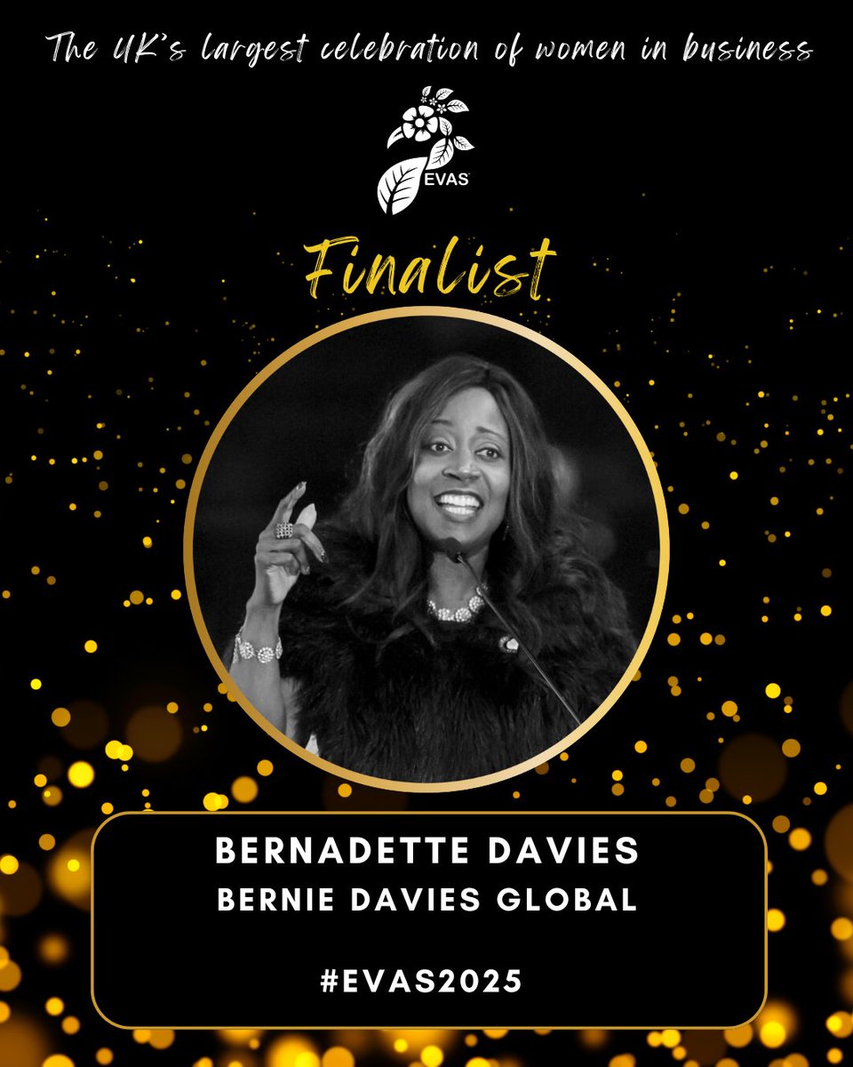 The EVAs (@eva_awards) on Twitter photo Meet our #EVAS2025 Finalist - Bernadette Davies founder of Bernie Davies Global and Mastering Diversity CIC is a Finalist in the 2025 Enterprise Vision Awards Inspirational Woman of the Year category.
<a href="/Bernieadavies/">Bernie Davies</a> #InspirationalWoman Meet our #EVAS2025 Finalist - Bernadette Davies founder of Bernie Davies Global and Mastering Diversity CIC is a Finalist in the 2025 Enterprise Vision Awards Inspirational Woman of the Year category.
<a href="/Bernieadavies/">Bernie Davies</a> #InspirationalWoman